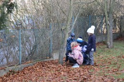 Společná hra dětí ze ZŠ Na Beránku a dětí z červené třídy